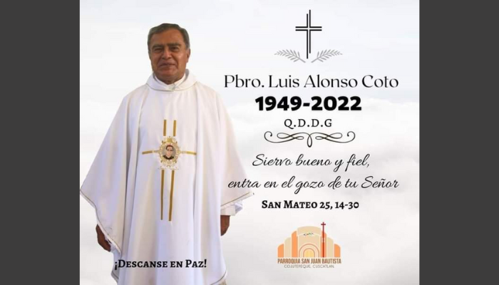 Fallece el padre Luis Coto - YSUCA,  FM